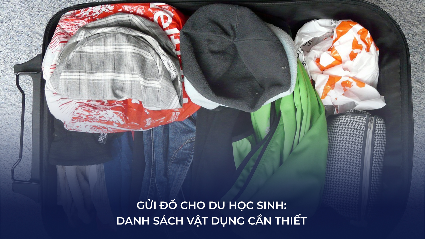 gửi đồ cho du học sinh