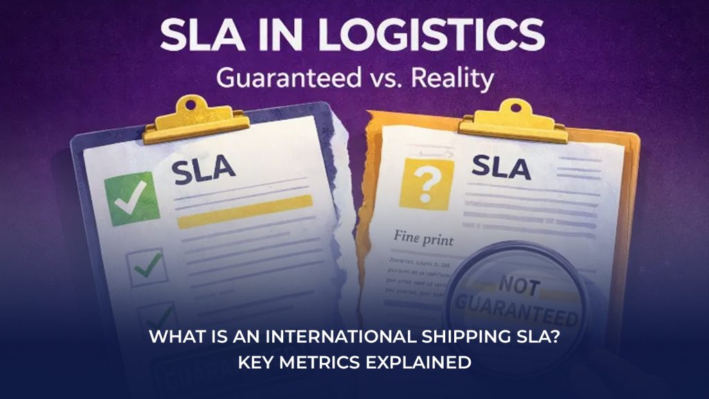 international shipping SLA meaning